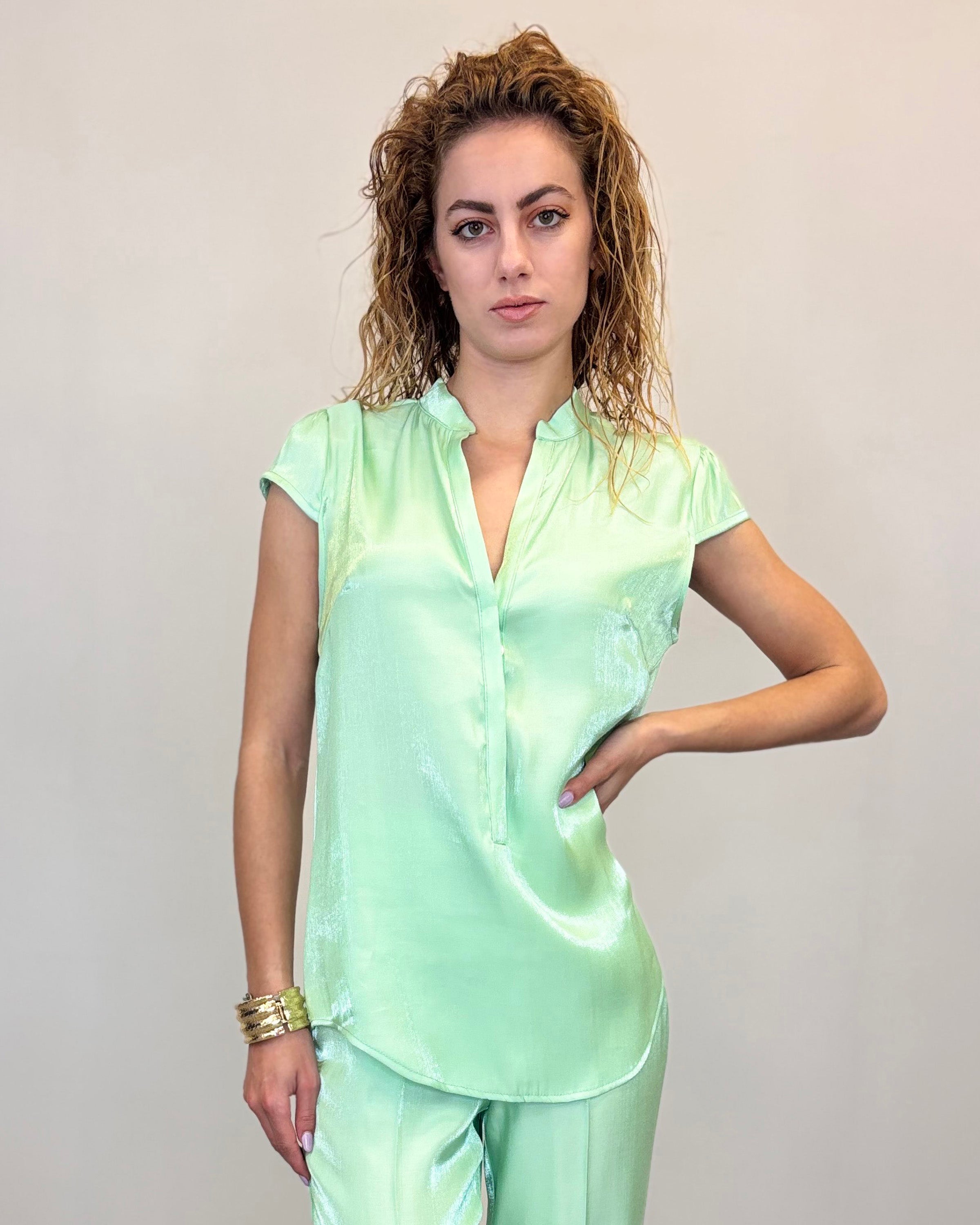 BLUSA COLLO COREANA