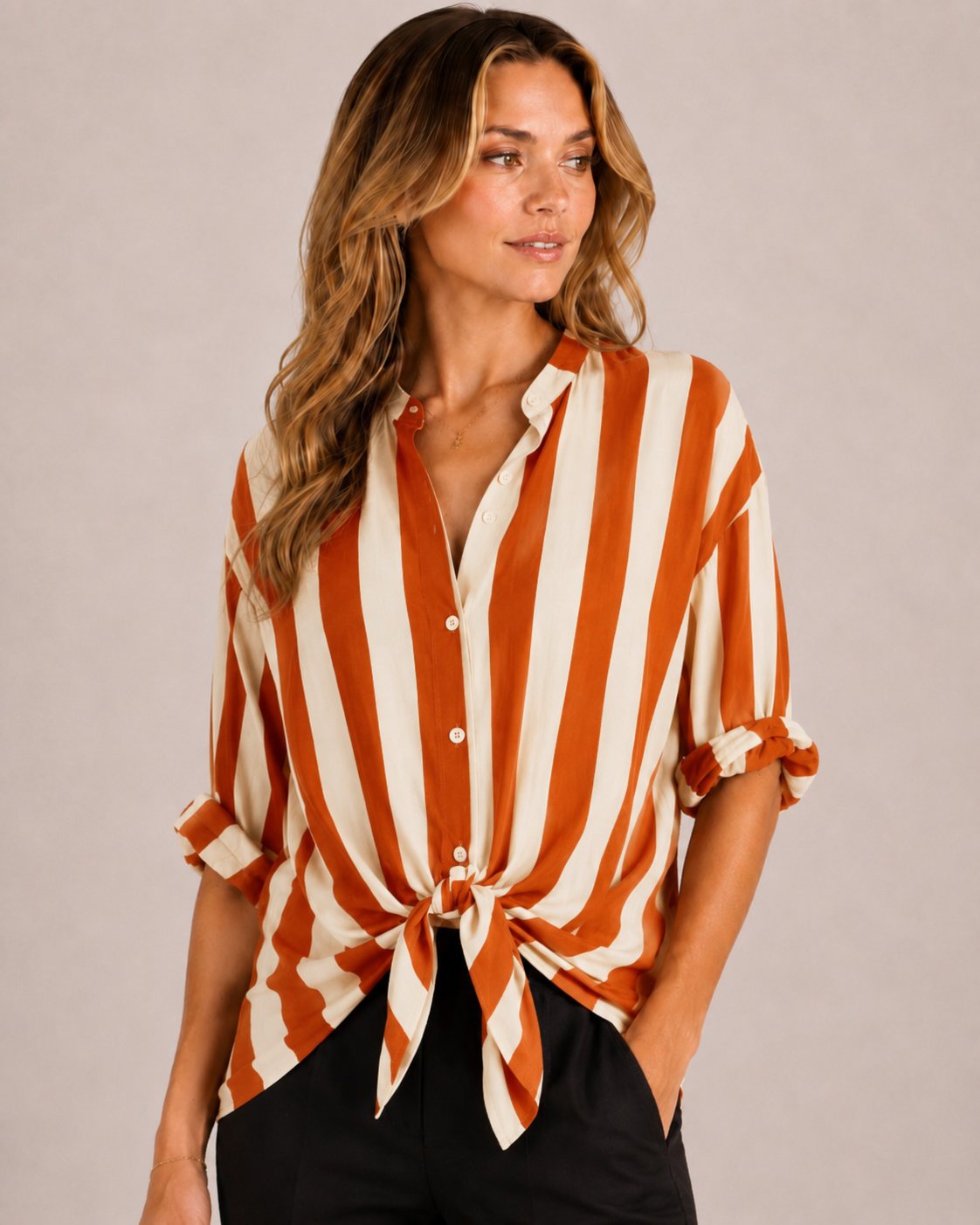 CAMICIA RIGHE