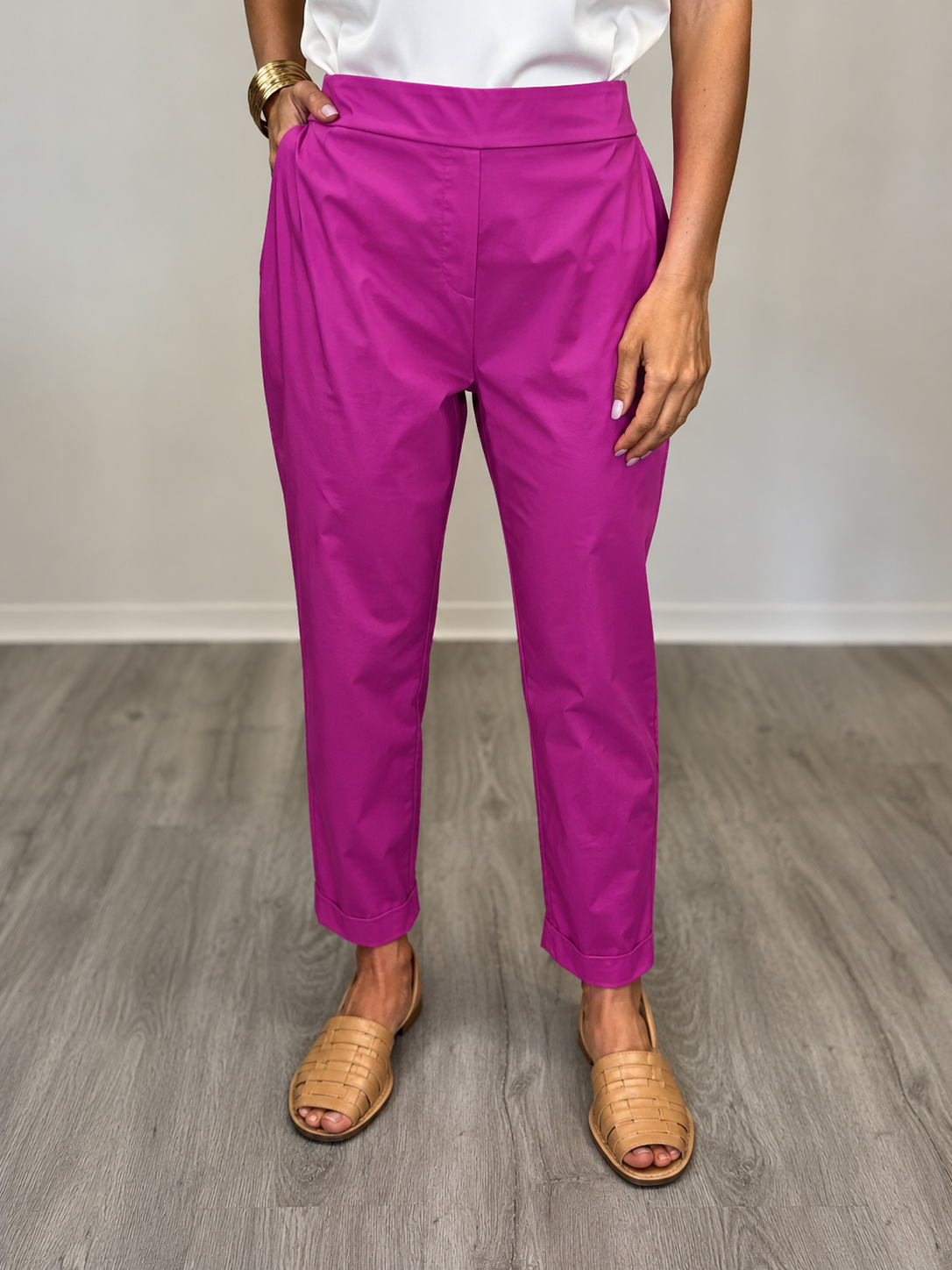 PANTALONE ELASTICO IN VITA