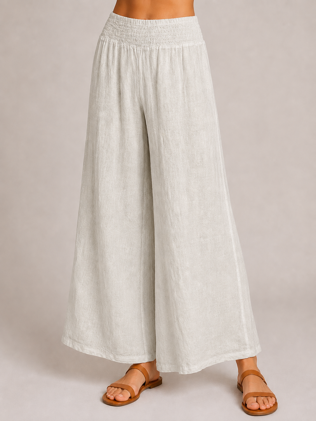 PANTALONE FASCIONE LINO
