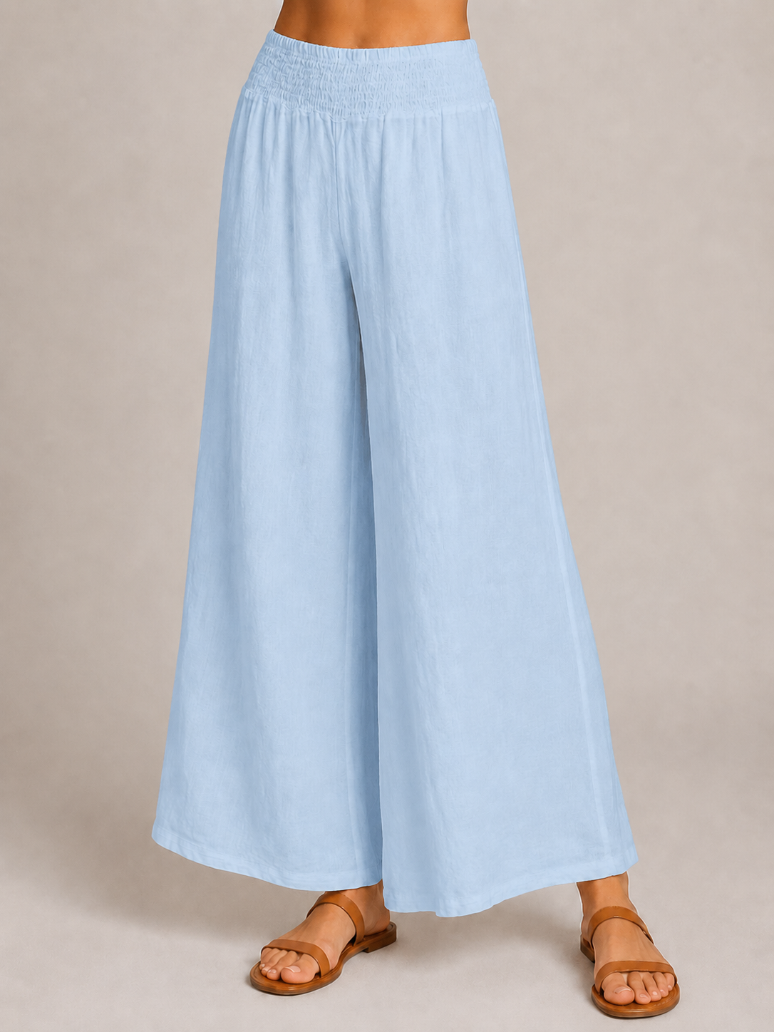 PANTALONE FASCIONE LINO