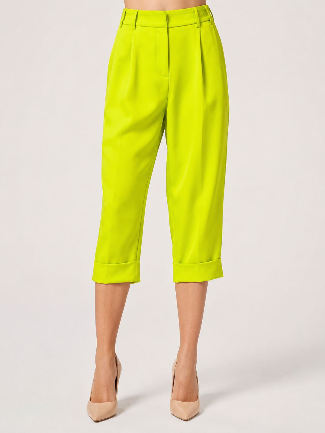 PANTALONE T/FILO CON RISVOLTO