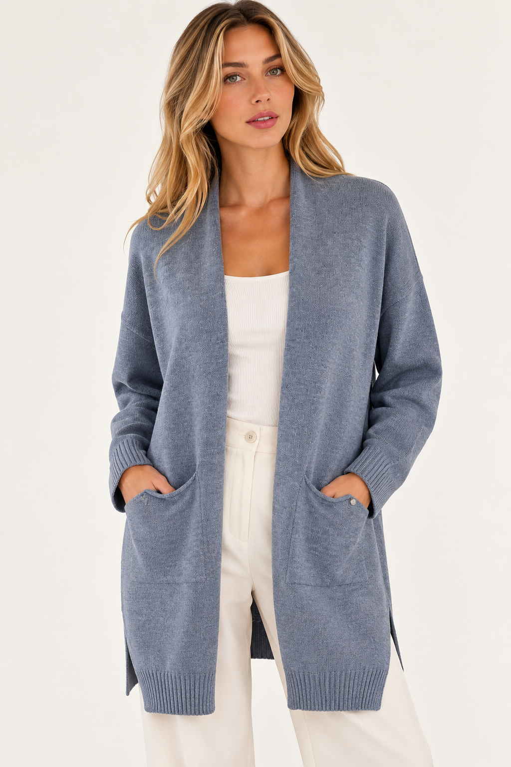 CARDIGAN LUNGO