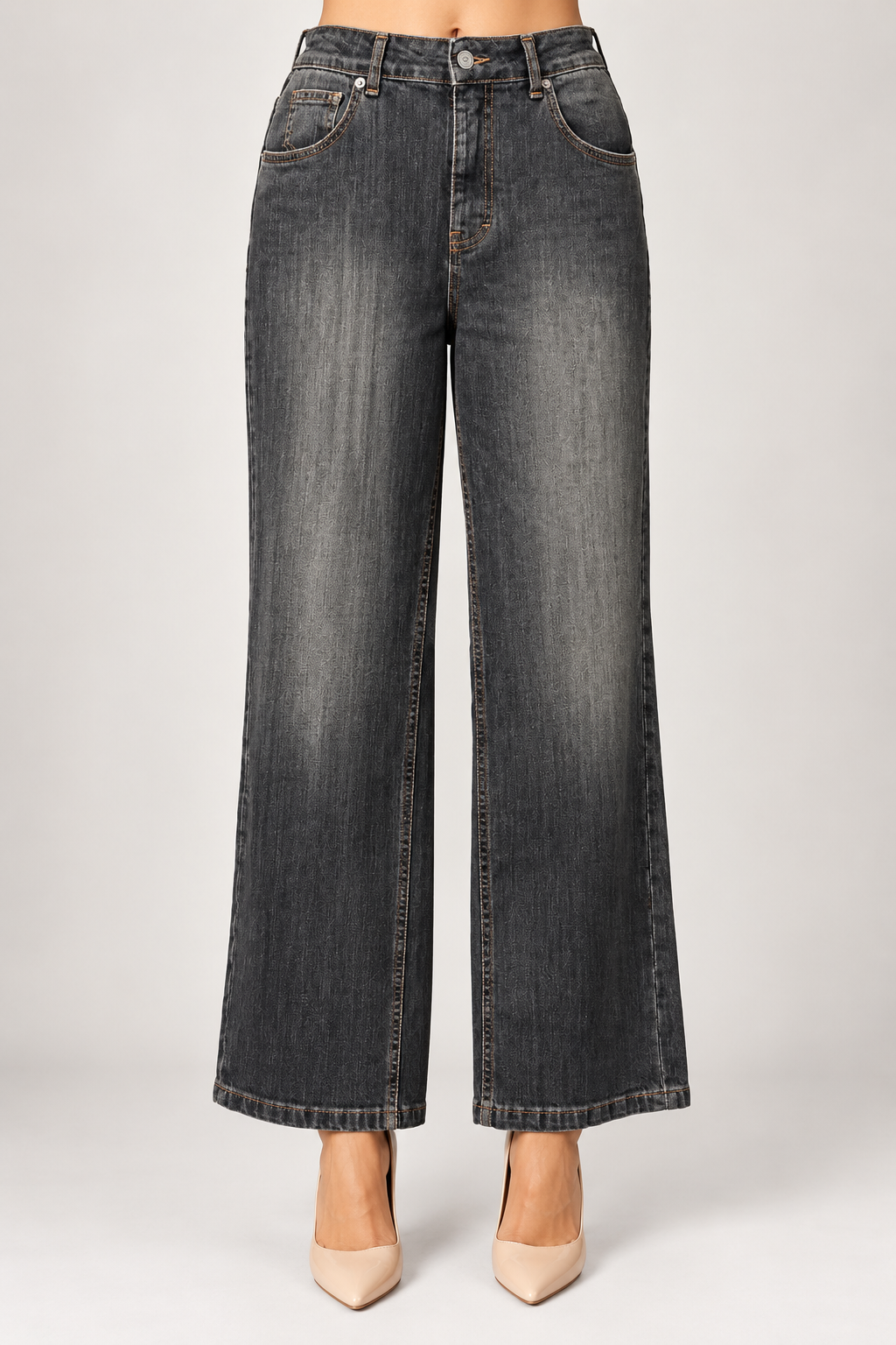 JEANS 5 TASCHE NERO