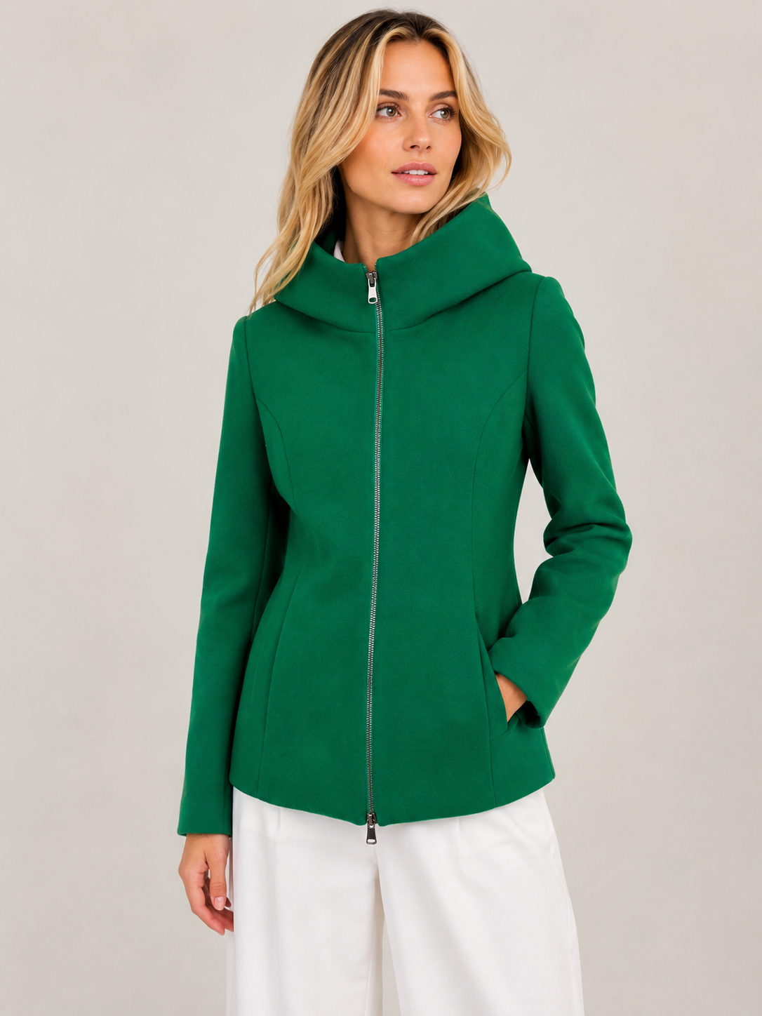CAPPOTTO CORTO ZIP