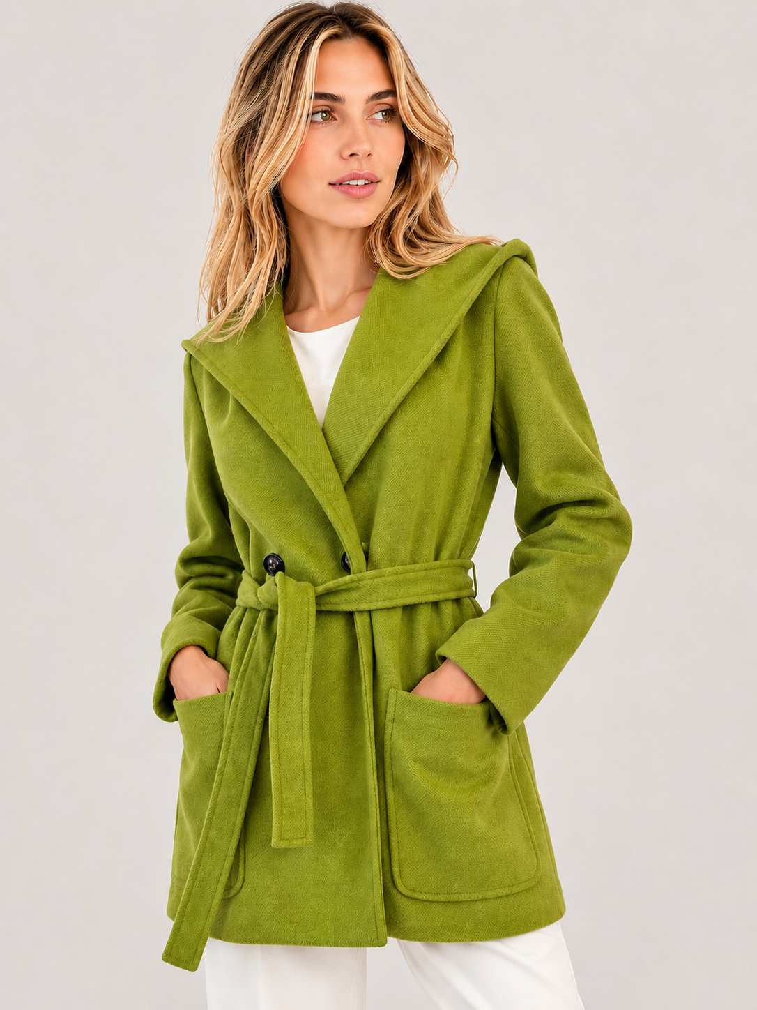 CAPPOTTO CON CINTURA