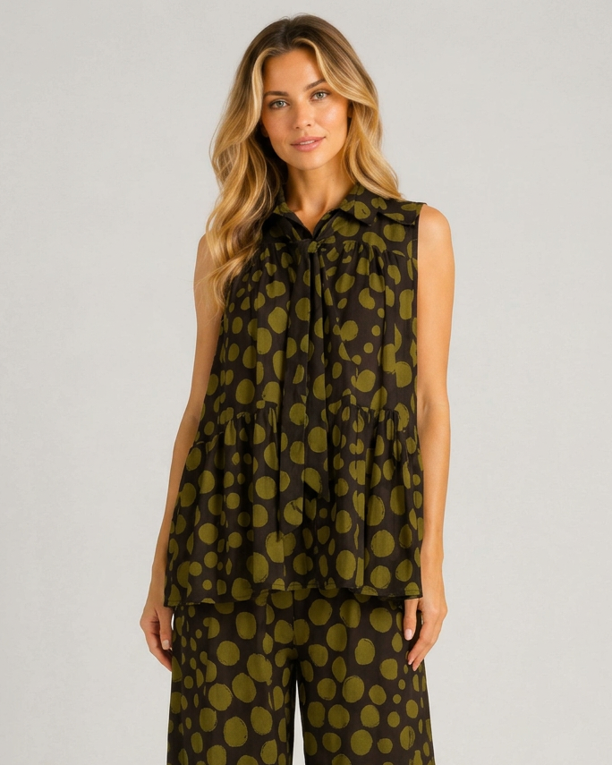 CAMICIA BOLLE MUSSOLA DI COTONE