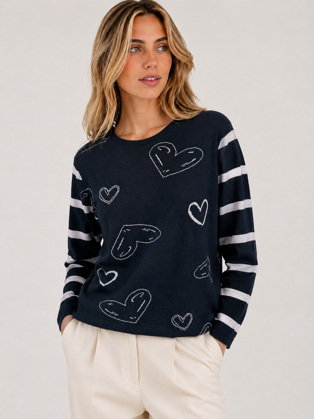 MAGLIA CUORI