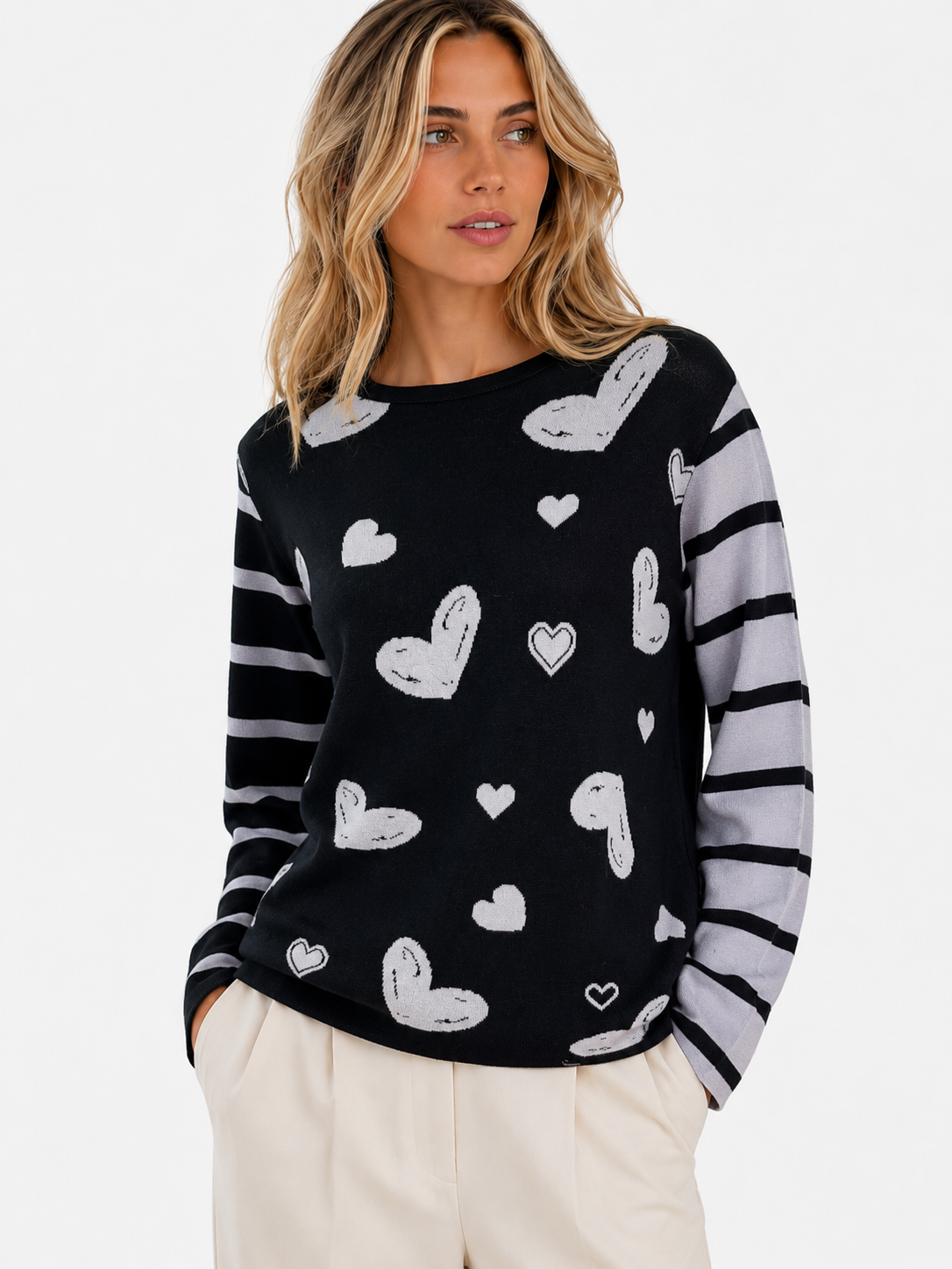 MAGLIA CUORI