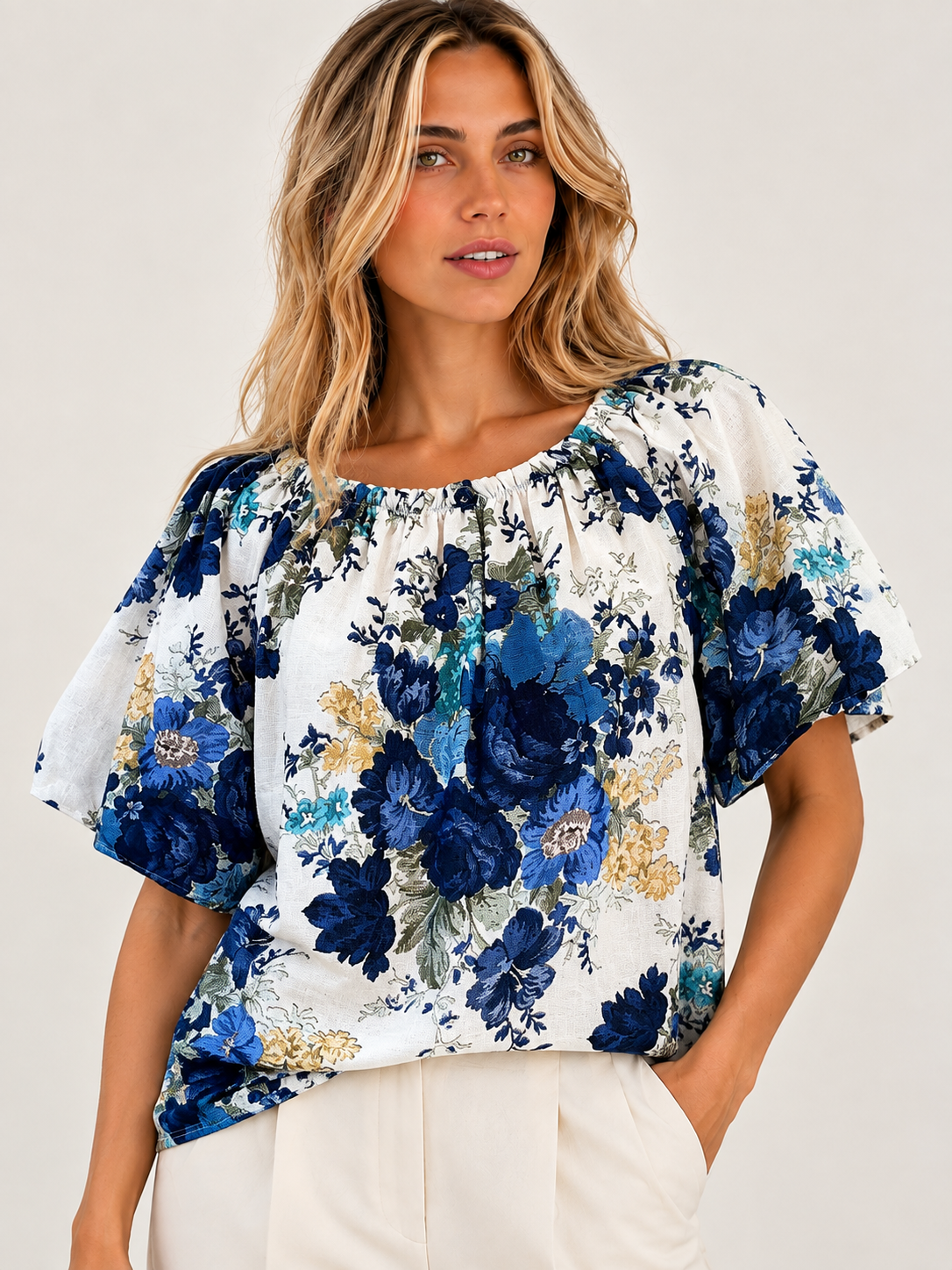 BLUSA FANTASIA FLOREALE