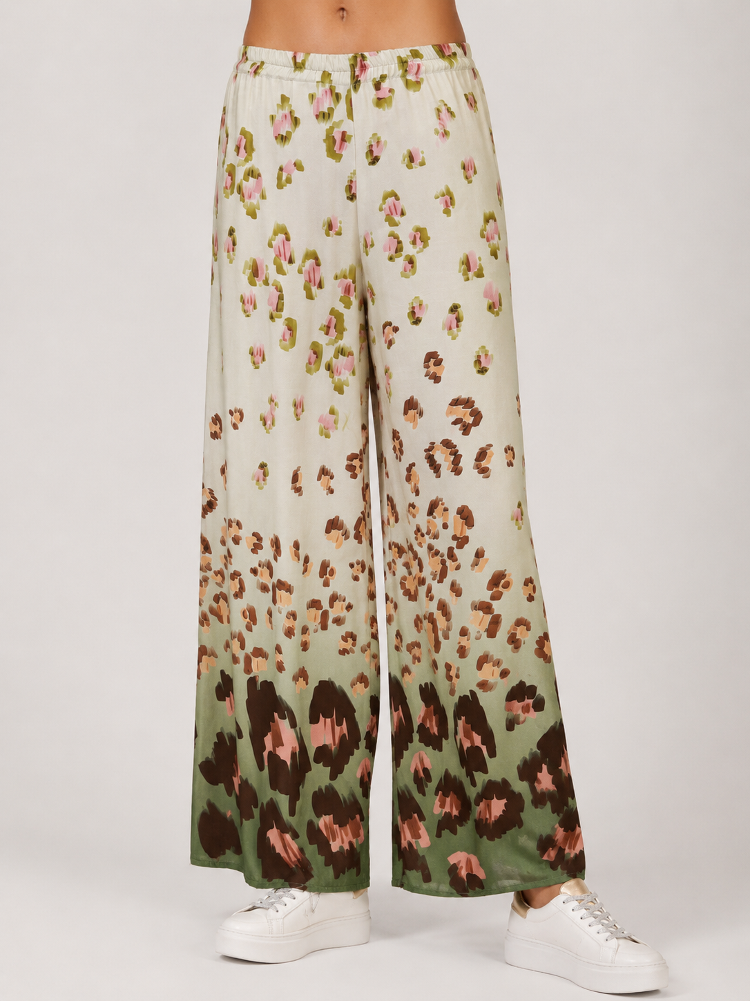 PANTALONE LEOPARDO VISCOSA