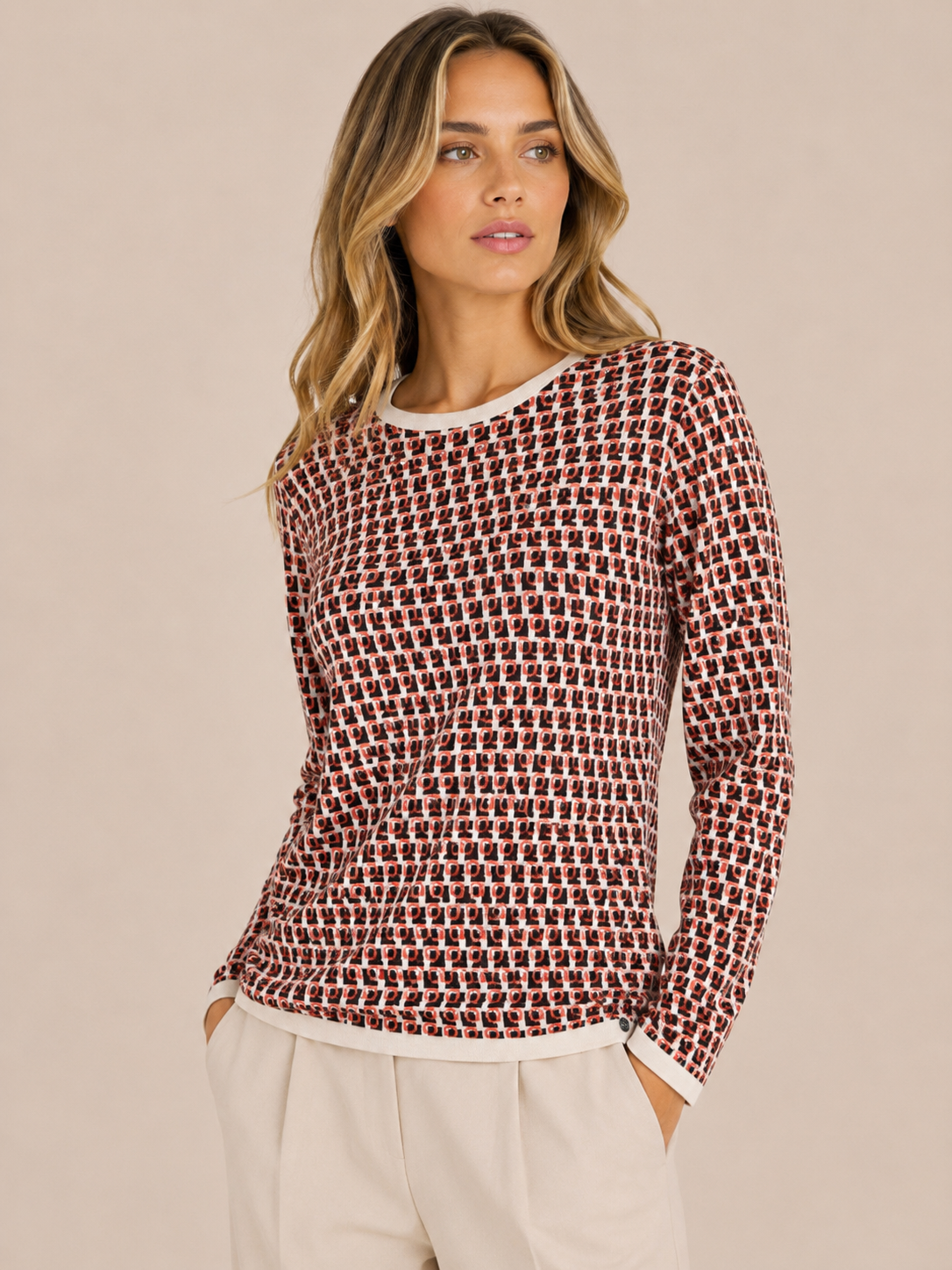 MAGLIA CERCHI QUADRI