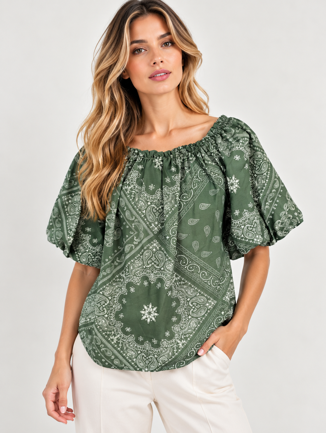 BLUSA BANDANA