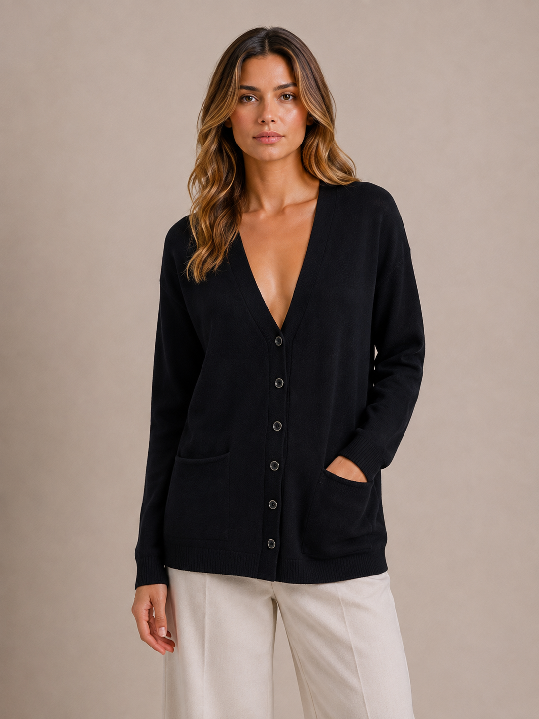 CARDIGAN V TASCHE