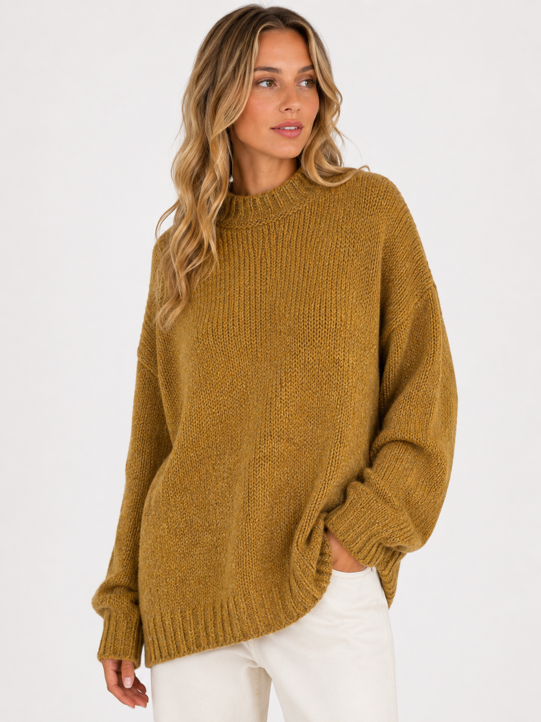 MAXI MAGLIA GIROCOLLO