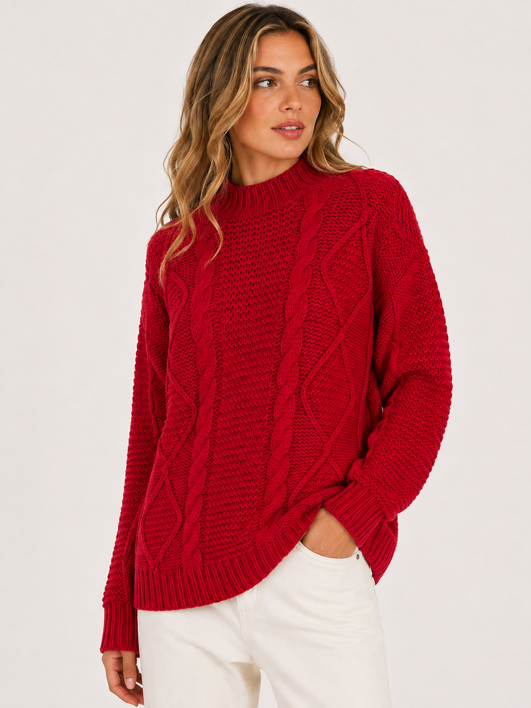 MAGLIA LUPETTO ARAN