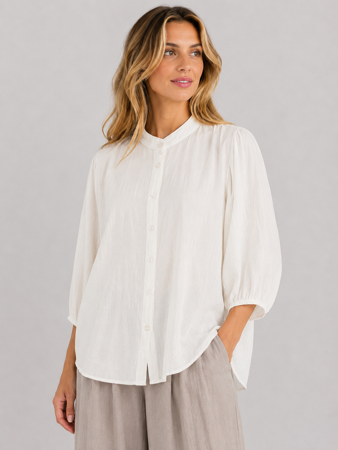 CAMICIA MANICA 3/4
