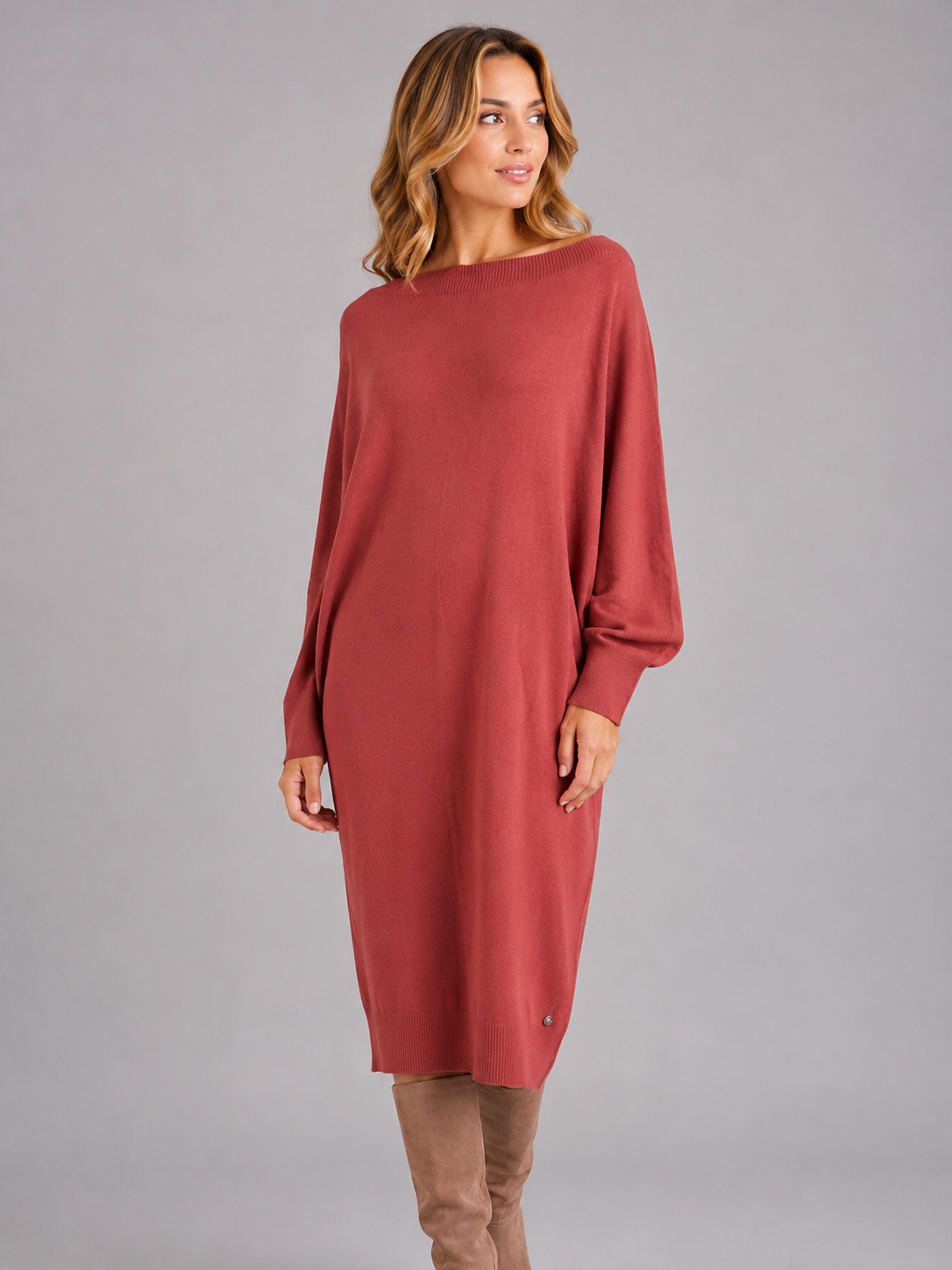 MAXI ABITO PIPISTRELLO STRASS