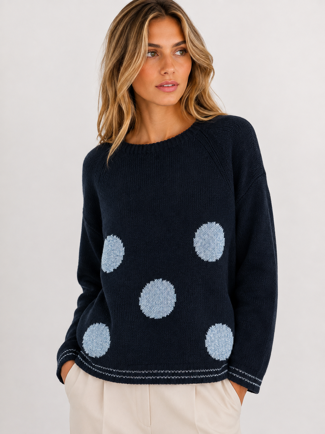 MAGLIA POIS LUREX
