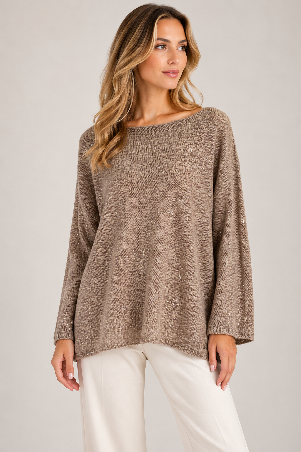 MAGLIA PAILLETTES BARCA
