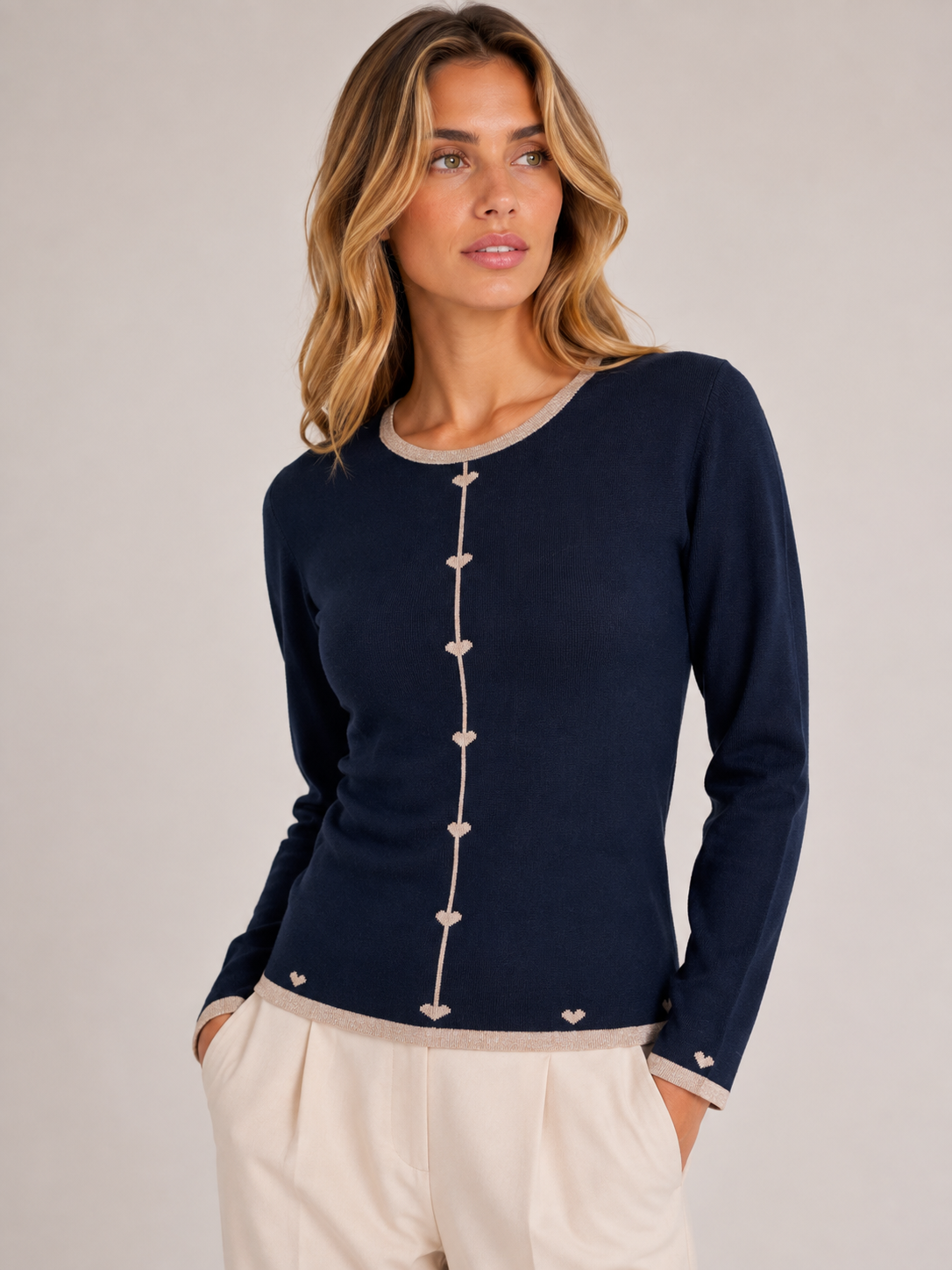 MAGLIA CUORICINI