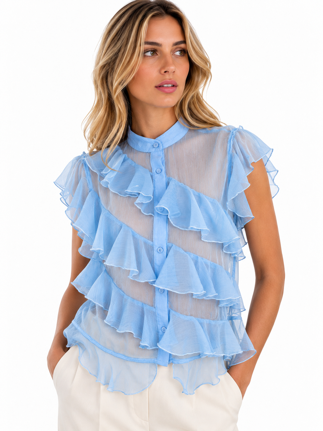 CAMICIA VOLANTS