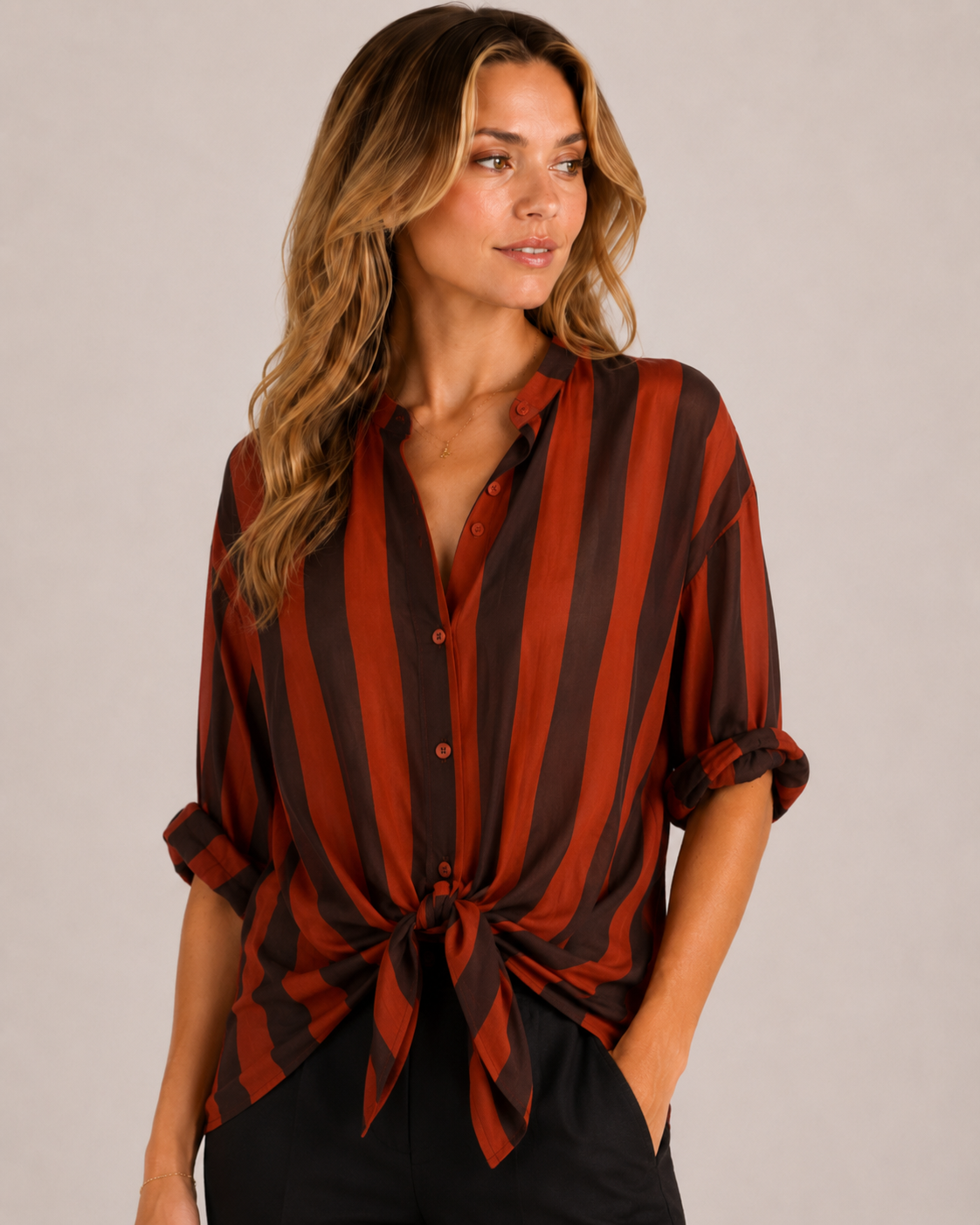 CAMICIA RIGHE