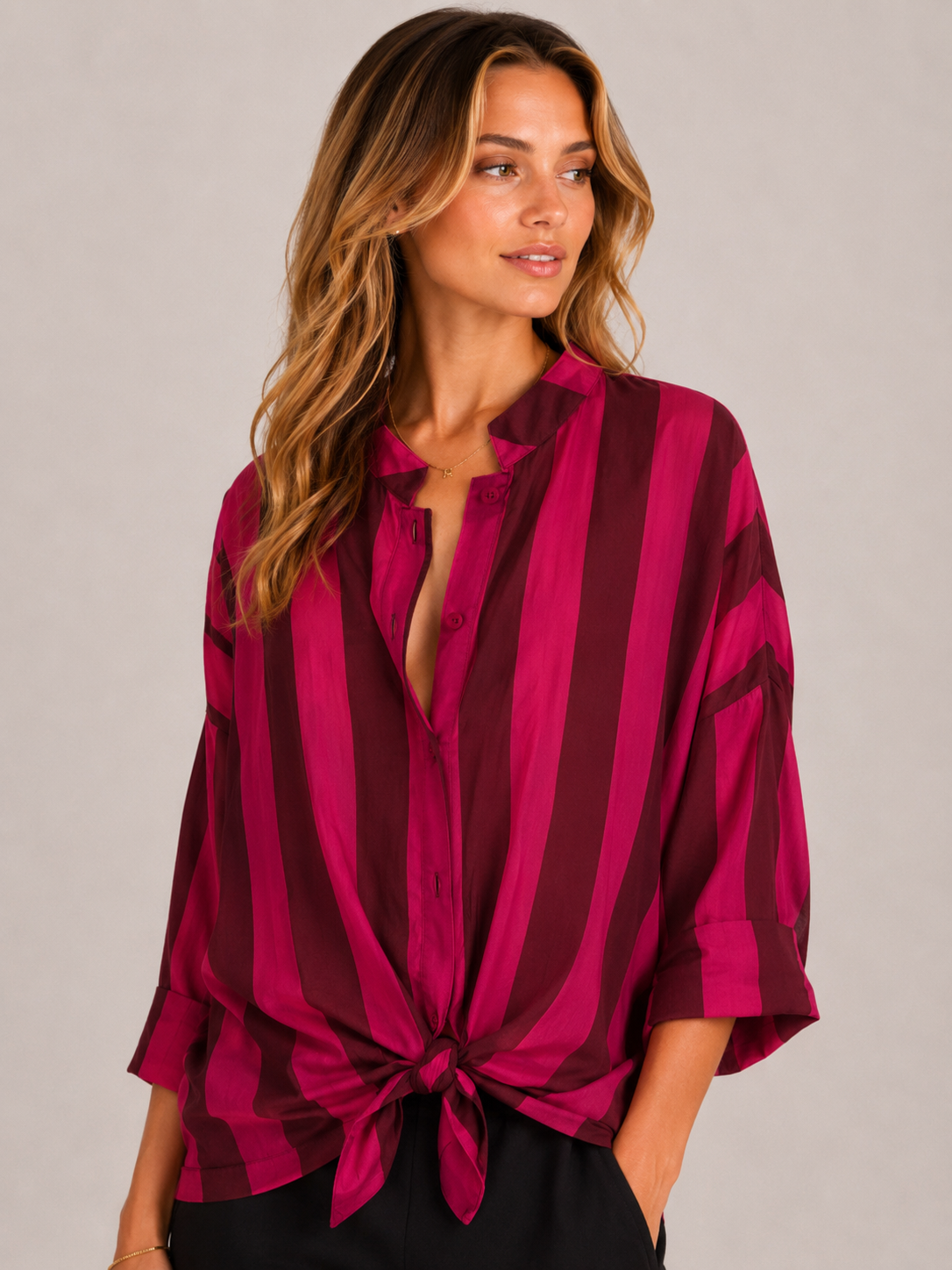 CAMICIA RIGHE