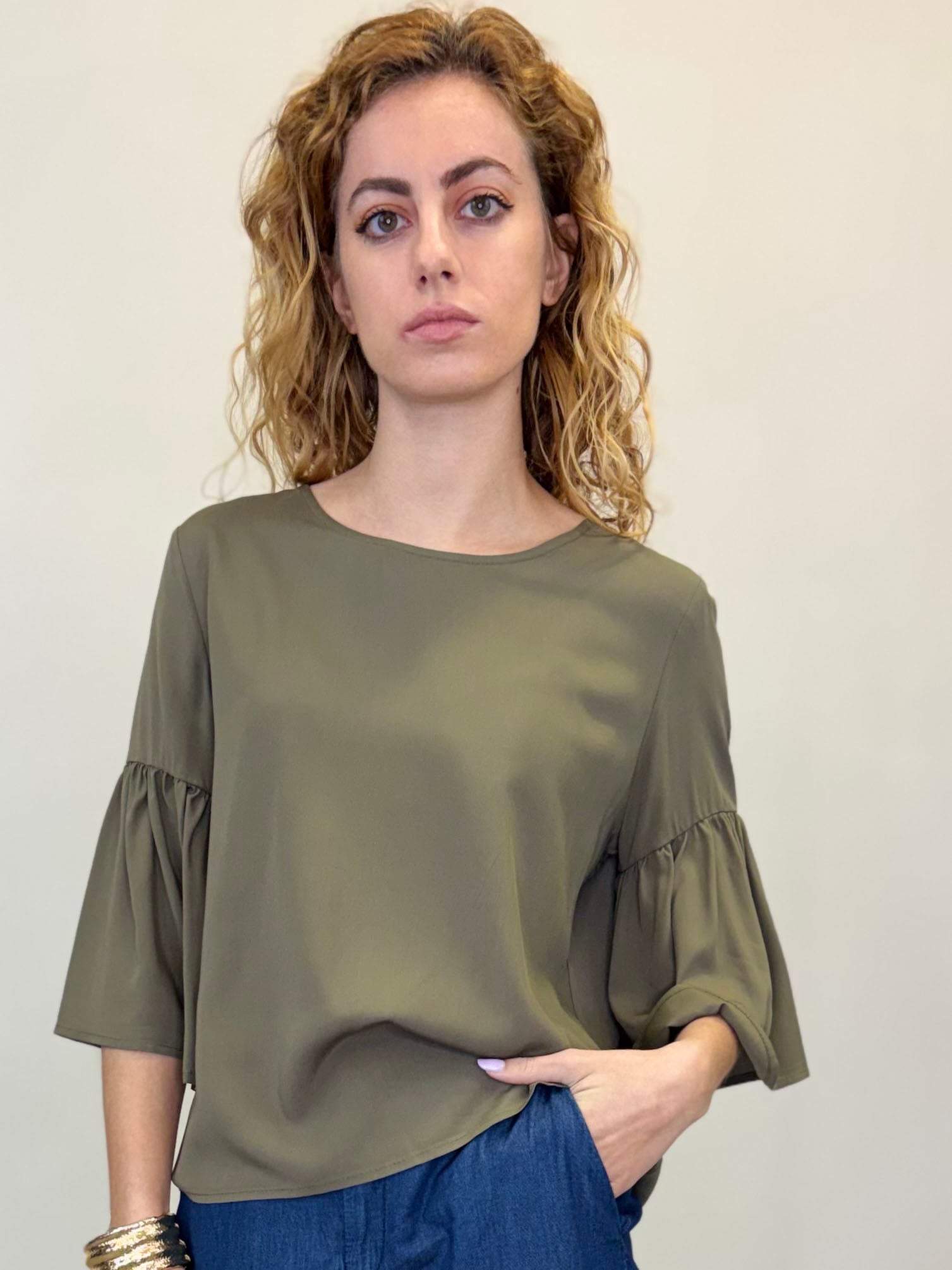 BLUSA MANICHE ALETTA