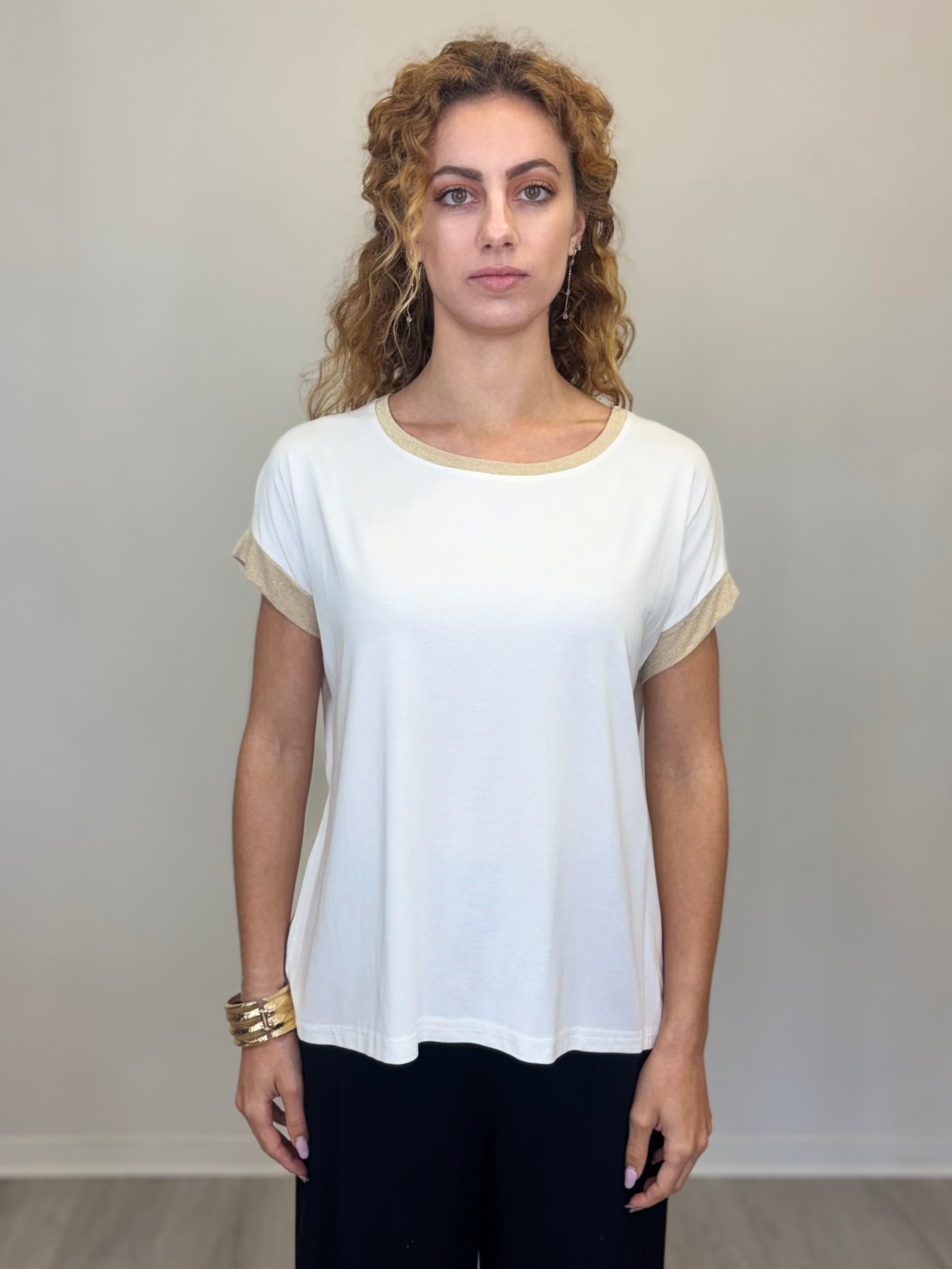 MAGLIA BORDO ORO