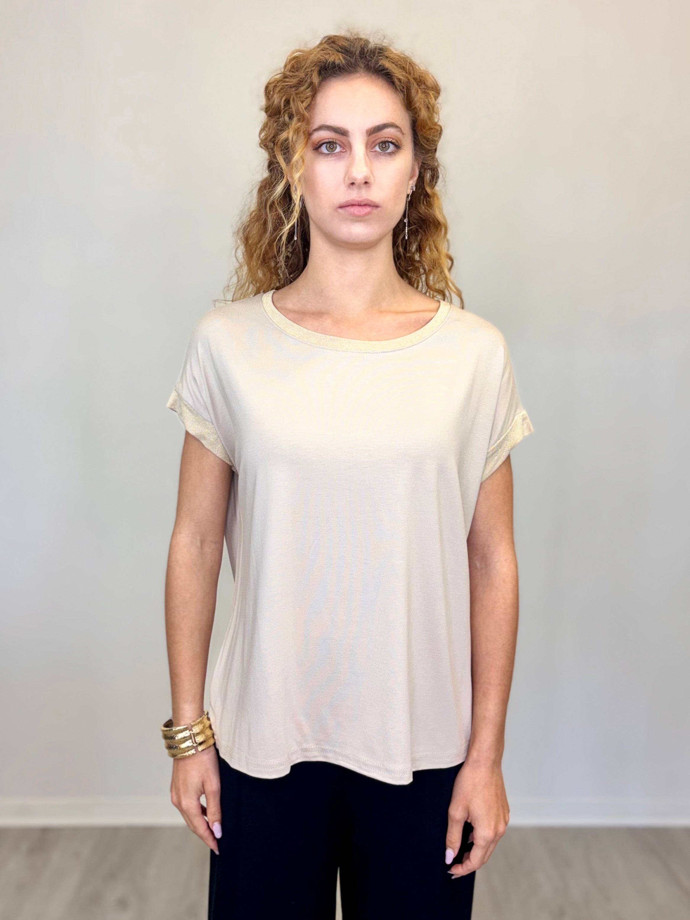 MAGLIA BORDO ORO