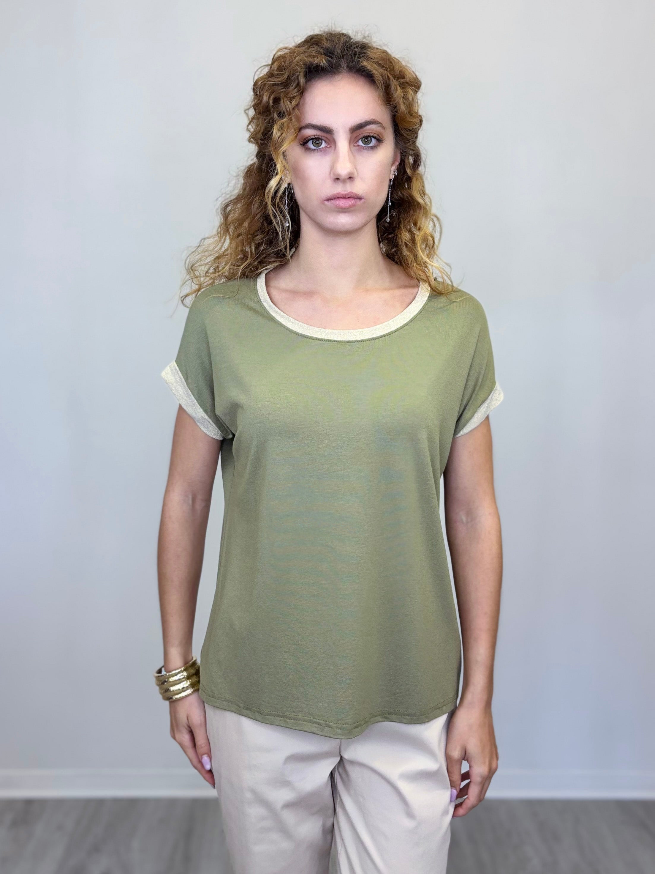 MAGLIA BORDO ORO