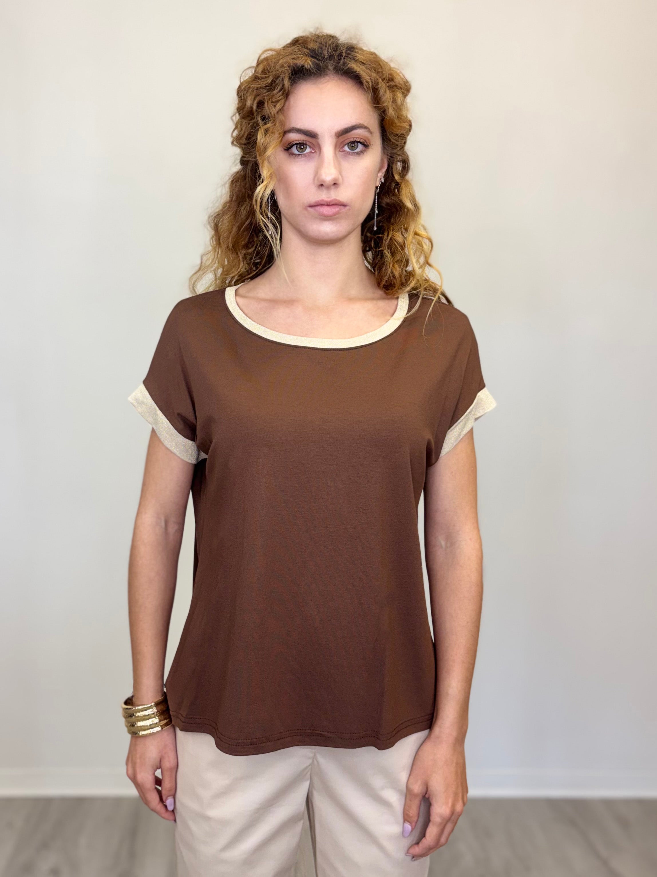 MAGLIA BORDO ORO