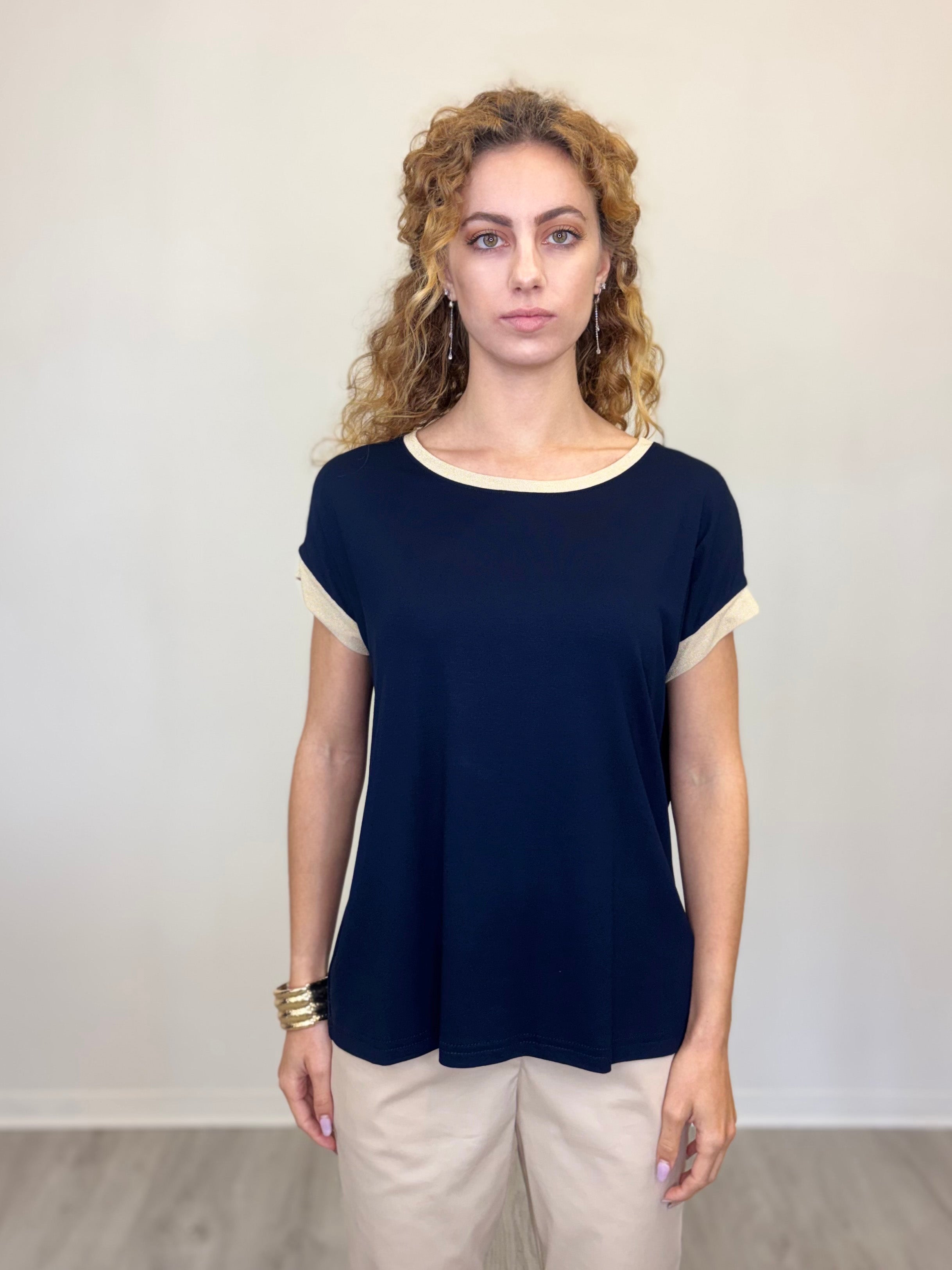 MAGLIA BORDO ORO