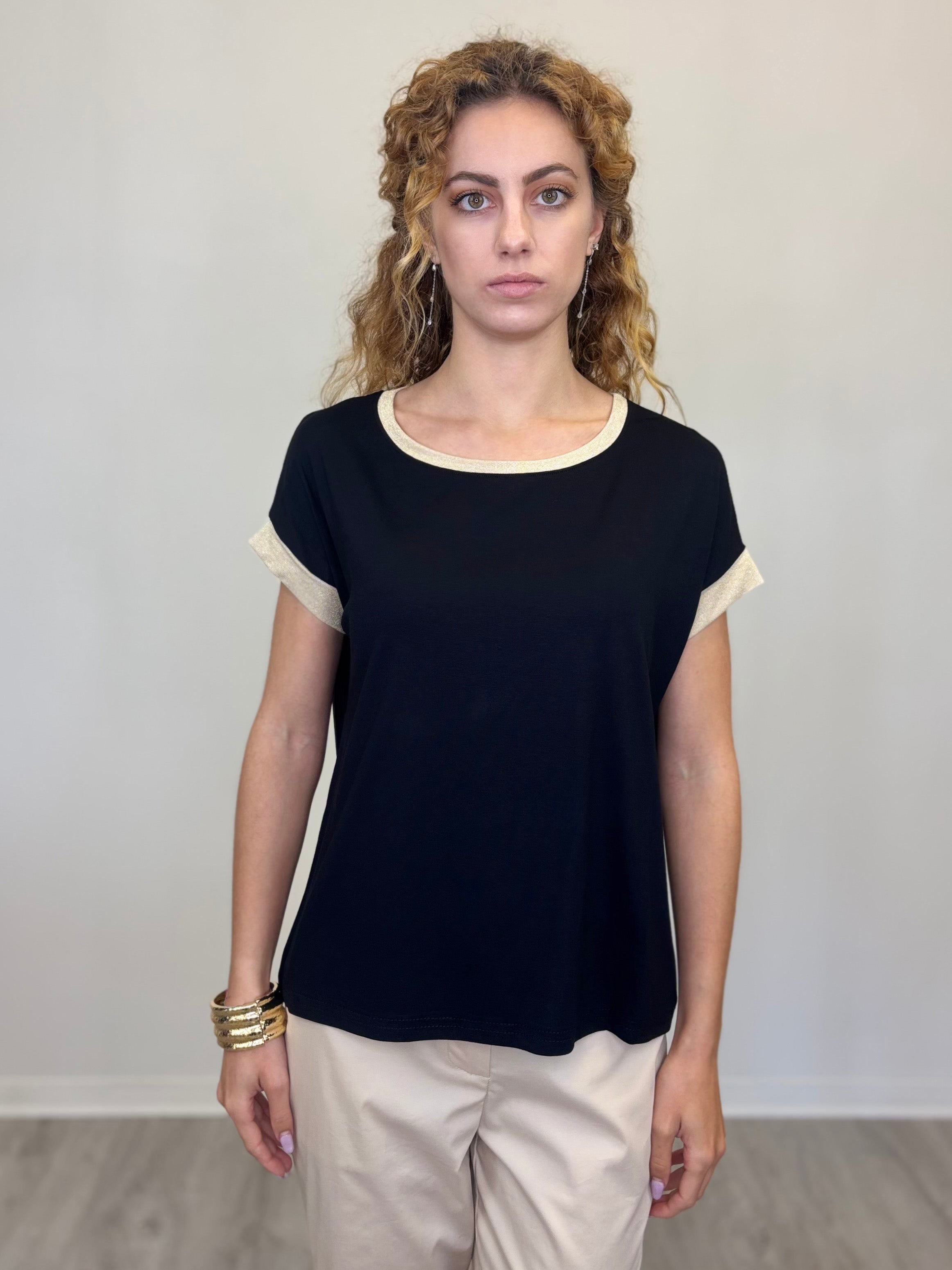 MAGLIA BORDO ORO