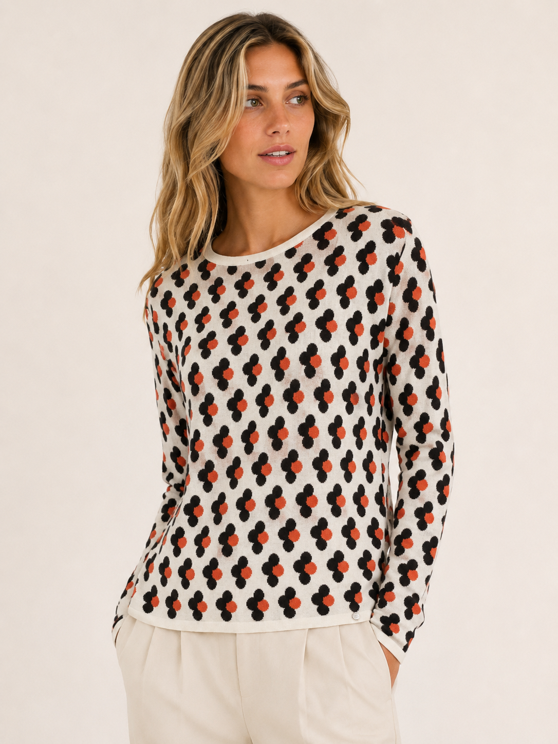 MAGLIA MEZZO FIORE