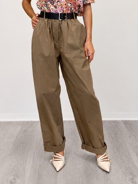 PANTALONE BALLOON CON CINTURA