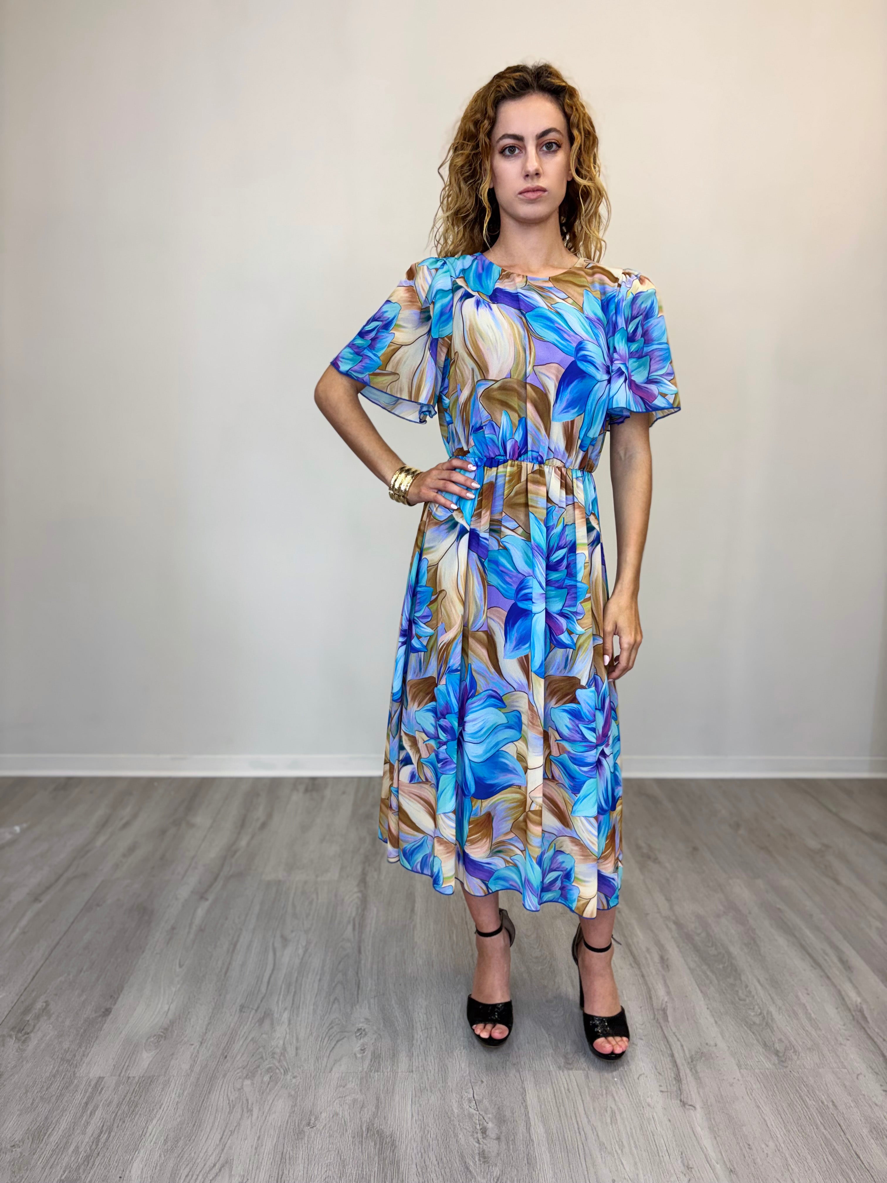 ABITO MIDI FLOREALE