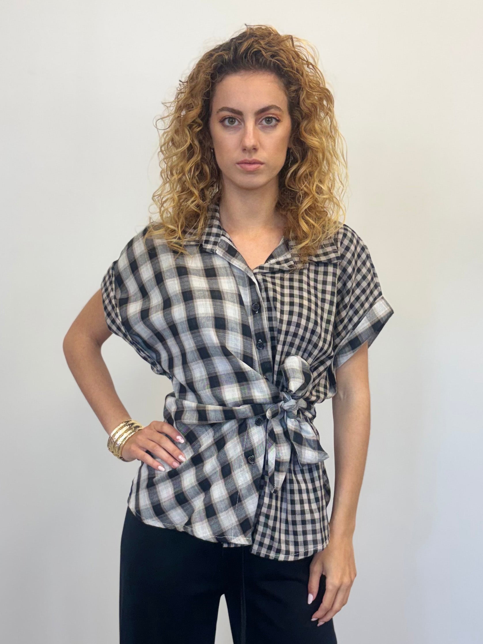 CAMICIA PATCHWORK