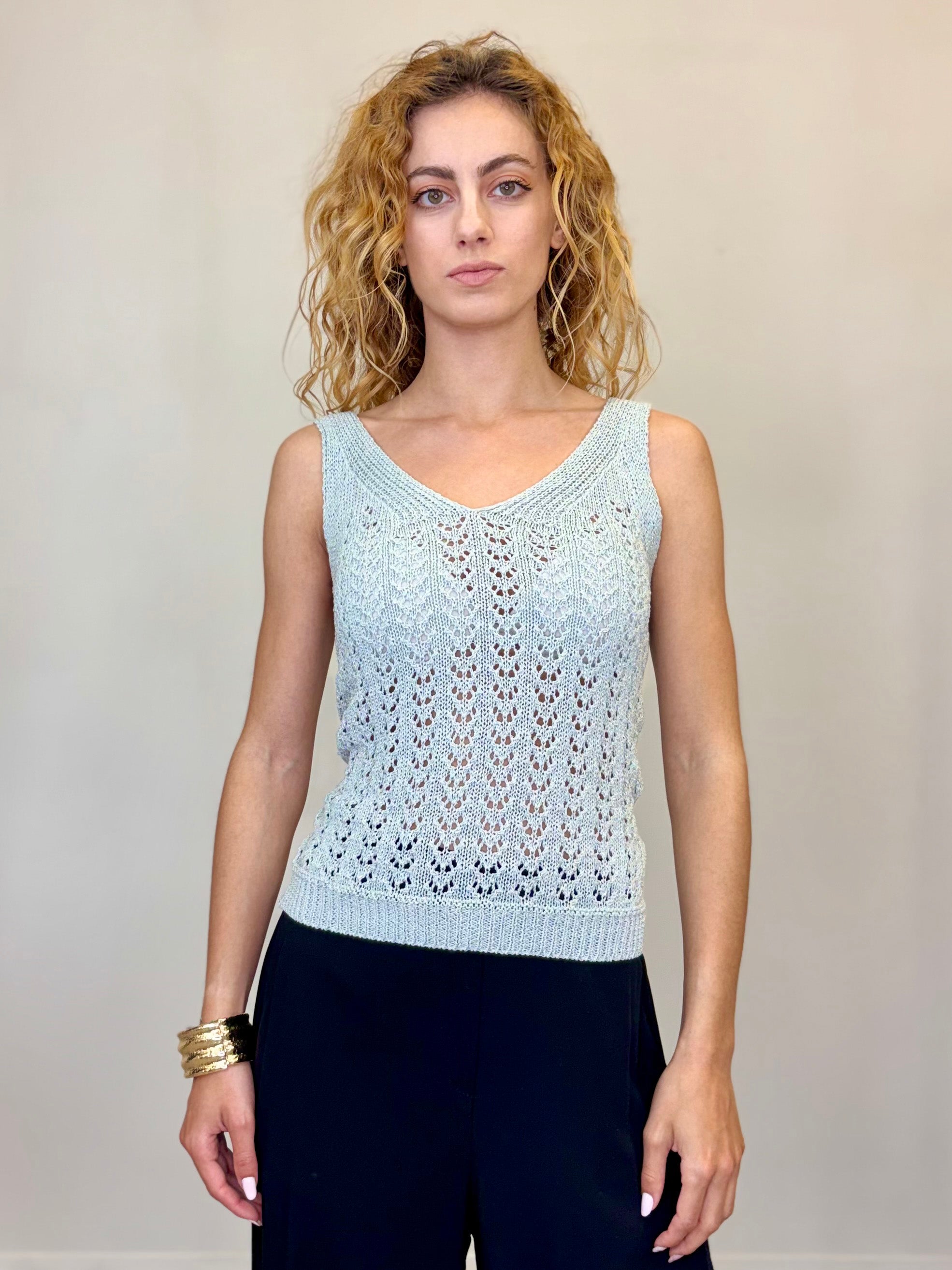 CANOTTA TRAFORATA LUREX